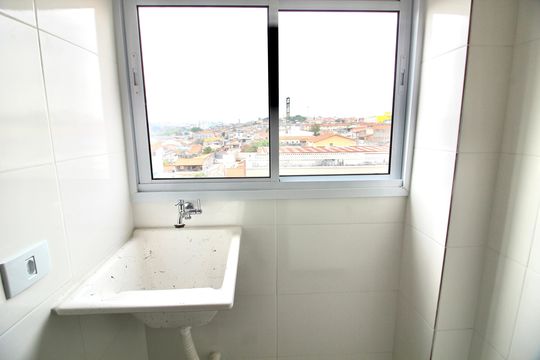 Área de Serviço de apartamento para alugar com 2 quartos, 40m² em Vila Talarico, São Paulo