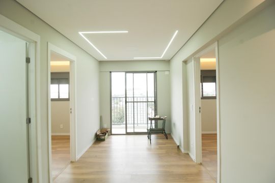 Sala de apartamento para alugar com 2 quartos, 44m² em Vila Albertina, São Paulo