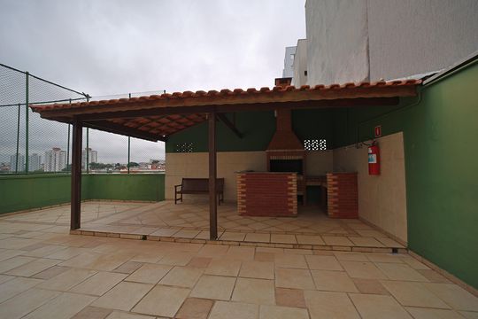Área comum - Churrasqueira de apartamento à venda com 3 quartos, 72m² em Vila Lais, São Paulo