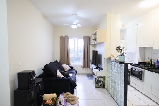 Sala de apartamento para alugar com 2 quartos, 47m² em Novo Osasco, Osasco