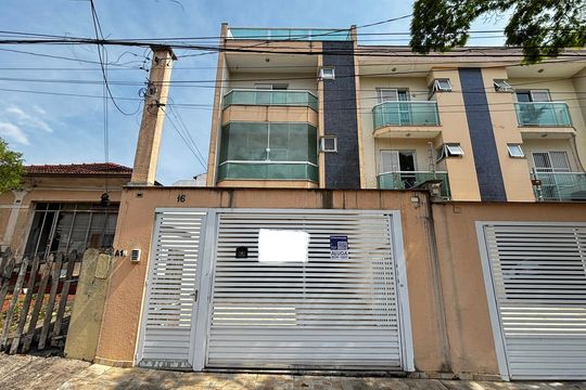 Fachada de apartamento para alugar com 2 quartos, 74m² em Vila Pires, Santo André