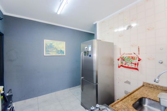 Cozinha de apartamento à venda com 2 quartos, 58m² em Vila Galvão, Guarulhos