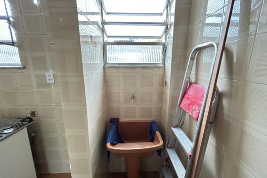 Área de Serviço de apartamento para alugar com 2 quartos, 55m² em Praça Seca, Rio de Janeiro