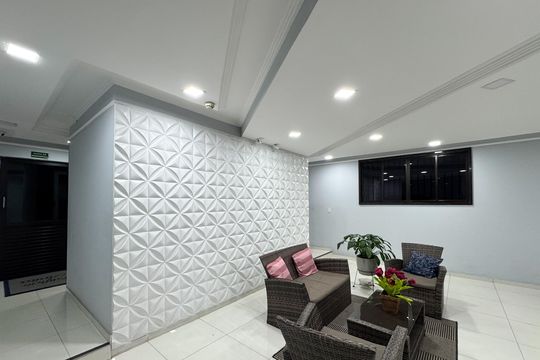 Área comum - Hall de apartamento para alugar com 2 quartos, 80m² em Centro, São Bernardo do Campo