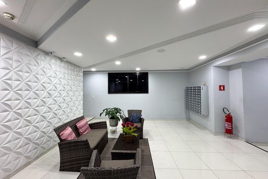 Área comum - Hall de apartamento para alugar com 2 quartos, 80m² em Centro, São Bernardo do Campo