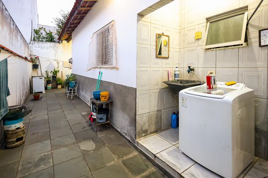 Área de Serviço de casa à venda com 3 quartos, 125m² em Jardim Hubert, Indaiatuba