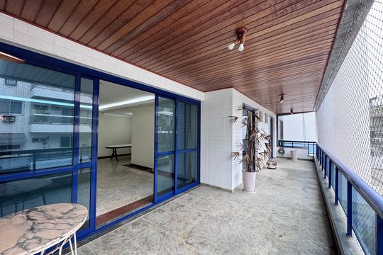 Varanda de apartamento à venda com 3 quartos, 163m² em Recreio dos Bandeirantes, Rio de Janeiro