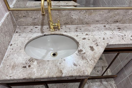 Lavabo de apartamento à venda com 3 quartos, 163m² em Recreio dos Bandeirantes, Rio de Janeiro