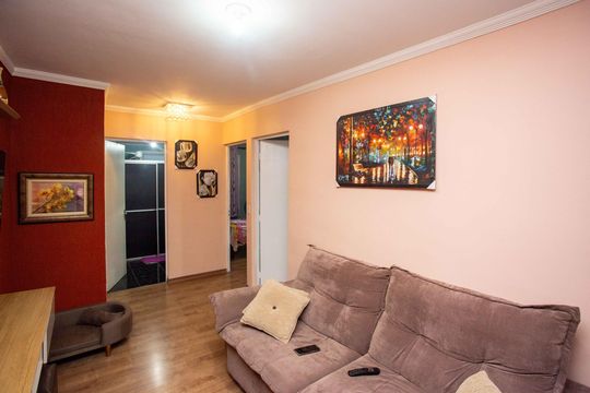 Sala de apartamento à venda com 2 quartos, 46m² em Serraria, Diadema