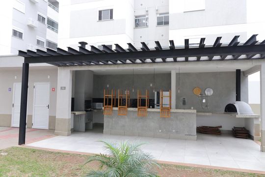 Área comum - Churrasqueira 1 de apartamento para alugar com 2 quartos, 43m² em Jurubatuba, São Paulo