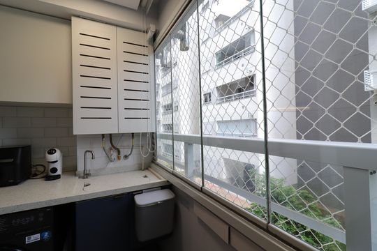 Área de Serviço de apartamento para alugar com 2 quartos, 43m² em Jurubatuba, São Paulo