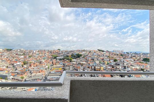 Varanda - Área de Serviço de apartamento para alugar com 2 quartos, 45m² em Jaguaribe, Osasco