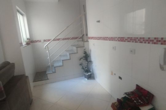 Corredor de apartamento à venda com 1 quarto, 100m² em Parque Oratório, Santo André