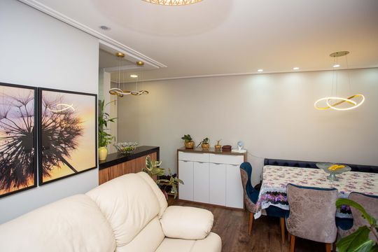 Sala de apartamento à venda com 3 quartos, 67m² em Centro, Diadema