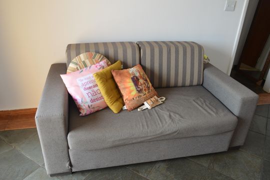 Sala de apartamento para alugar com 1 quarto, 48m² em Centro, Ribeirão Preto
