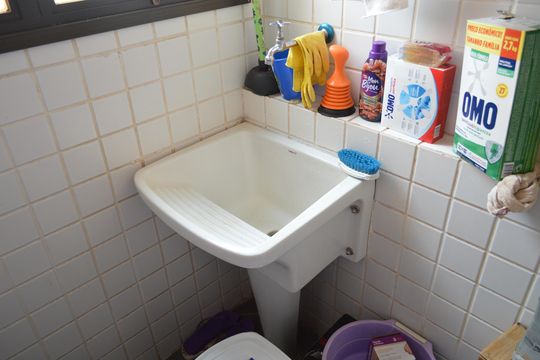 Área de Serviço de apartamento para alugar com 1 quarto, 48m² em Centro, Ribeirão Preto