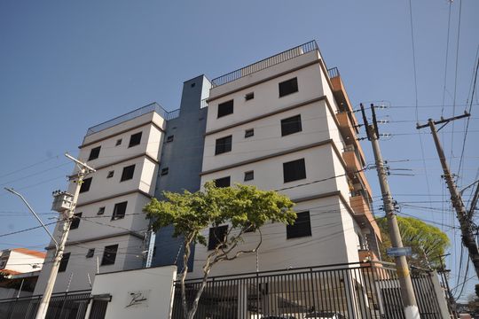 Fachada de apartamento à venda com 2 quartos, 45m² em Bortolândia, São Paulo