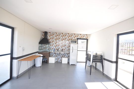 Área comum - Churrasqueira de apartamento à venda com 2 quartos, 45m² em Bortolândia, São Paulo