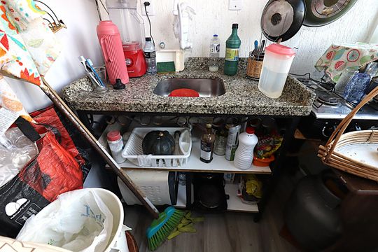 Cozinha de apartamento para alugar com 2 quartos, 80m² em Auxiliadora, Porto Alegre