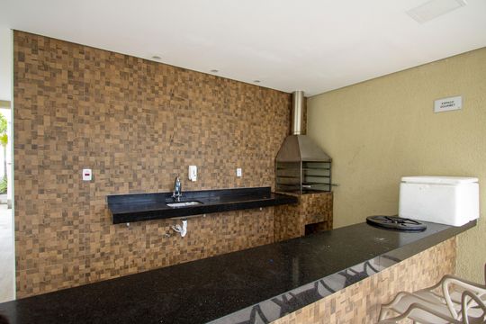 Área comum - Churrasqueira de apartamento para alugar com 2 quartos, 42m² em Vila Lage, São Gonçalo
