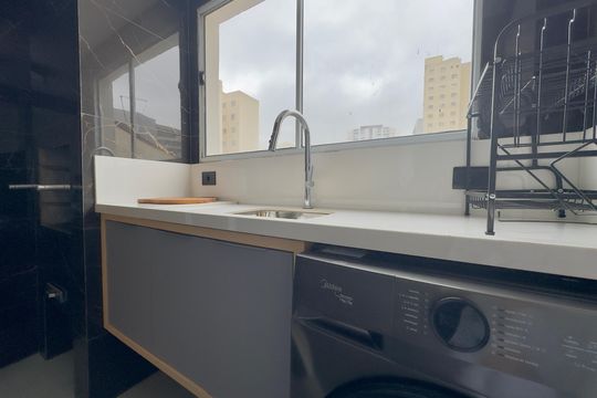 Área de Serviço de apartamento para alugar com 2 quartos, 64m² em Jardim Barbosa, Guarulhos