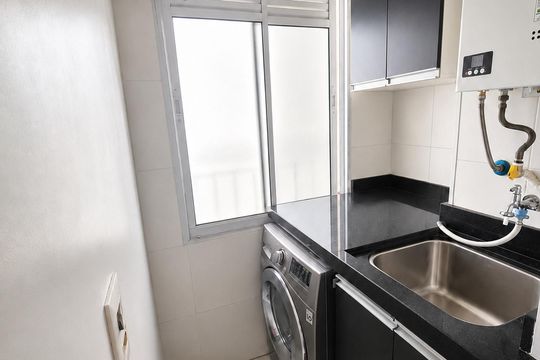 Área de serviço de apartamento à venda com 2 quartos, 52m² em Jardim do Lago, Campinas