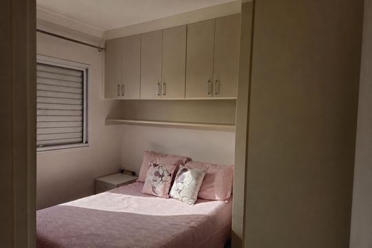 Quarto de apartamento à venda com 2 quartos, 52m² em Jardim do Lago, Campinas