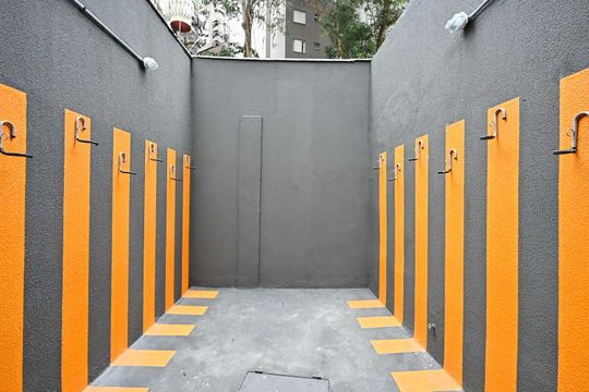 Bicicletário de apartamento para alugar com 1 quarto, 36m² em Vila Andrade, São Paulo