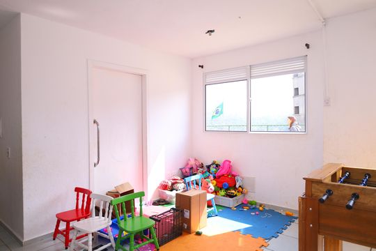 Área comum - Sala de lazer  de apartamento para alugar com 2 quartos, 35m² em Conjunto Habitacional Santa Etelvina Iii, São Paulo