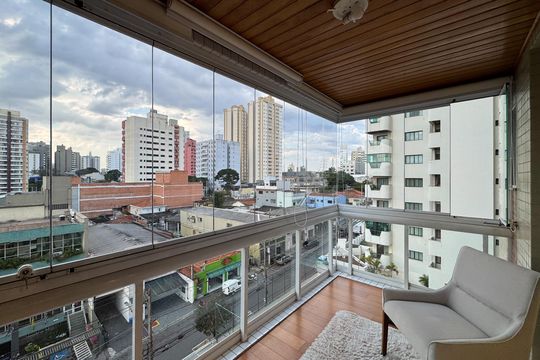 Sacada  de apartamento para alugar com 3 quartos, 139m² em Centro, São Bernardo do Campo