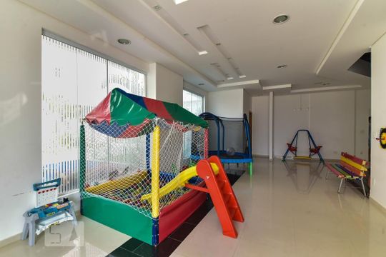 Área comum - Brinquedoteca  de apartamento para alugar com 3 quartos, 139m² em Centro, São Bernardo do Campo