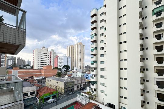 Vista  da Sacada -Suíte 3 de apartamento para alugar com 3 quartos, 139m² em Centro, São Bernardo do Campo