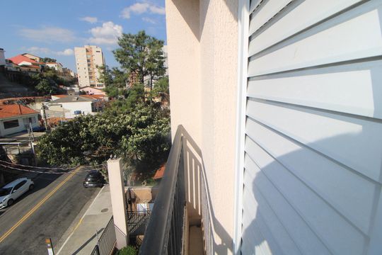 Quarto 1 - Varanda de kitnet/studio para alugar com 1 quarto, 30m² em Vila Dom Pedro Ii, São Paulo