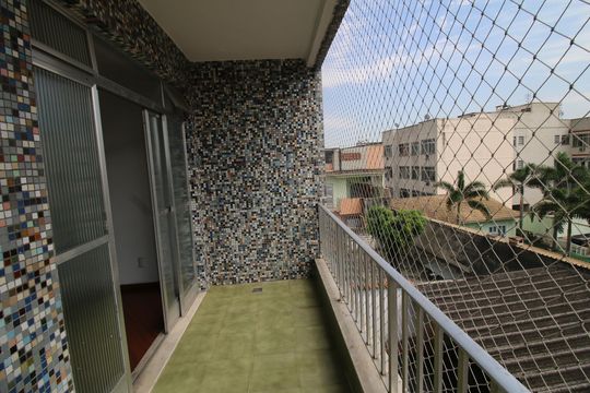 Varanda da Sala de apartamento à venda com 3 quartos, 90m² em Irajá, Rio de Janeiro