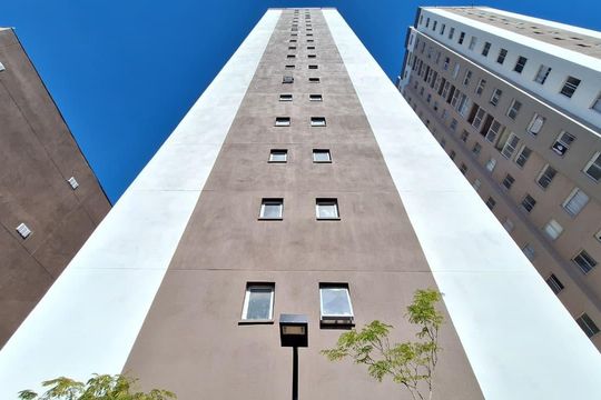 Área comum de apartamento para alugar com 2 quartos, 34m² em Parque Industrial Tomas Edson, São Paulo