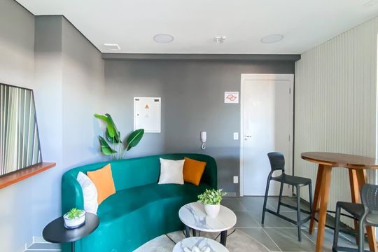 Área comum de apartamento para alugar com 2 quartos, 40m² em Vila Campanela, São Paulo