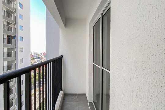 Varanda  de apartamento para alugar com 2 quartos, 40m² em Vila Campanela, São Paulo