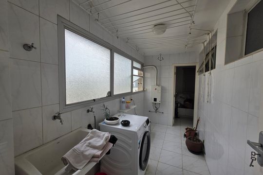Área de serviço de apartamento à venda com 3 quartos, 107m² em Paraíso, São Paulo