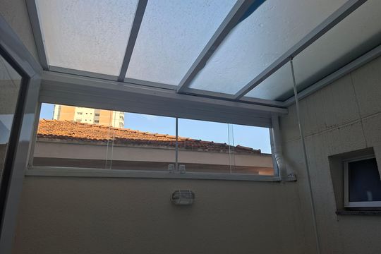 Área de serviço de apartamento para alugar com 2 quartos, 40m² em Jardim Bela Vista, Santo André