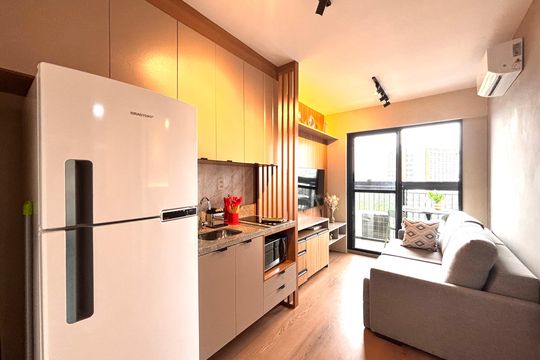 Apartamento para alugar com 1 quarto, 25m² em Moema, São Paulo