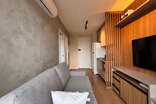 Studio de apartamento para alugar com 1 quarto, 25m² em Moema, São Paulo