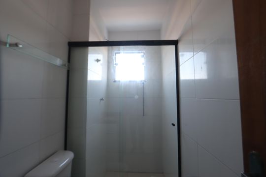Banheiro de casa para alugar com 2 quartos, 41m² em Vila Bela, São Paulo