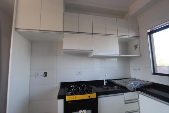 Cozinha de casa para alugar com 2 quartos, 41m² em Vila Bela, São Paulo