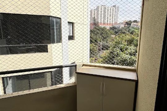 Varanda de apartamento à venda com 3 quartos, 66m² em Parque Esmeralda, São Paulo