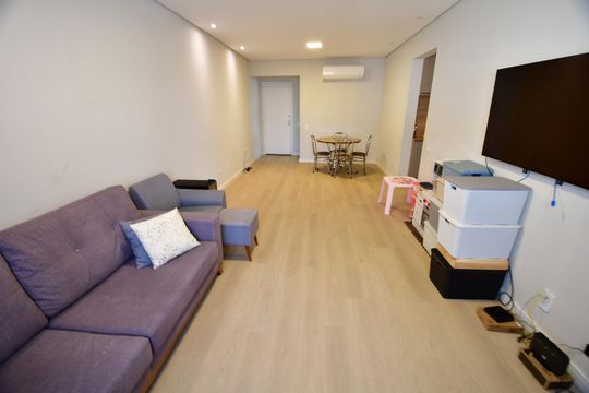 Sala de apartamento para alugar com 3 quartos, 108m² em Chácara da Barra, Campinas