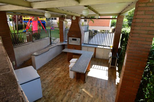 Área comum - Churrasqueira de apartamento para alugar com 3 quartos, 108m² em Chácara da Barra, Campinas