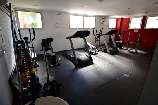 Área comum - Academia de apartamento para alugar com 3 quartos, 108m² em Chácara da Barra, Campinas