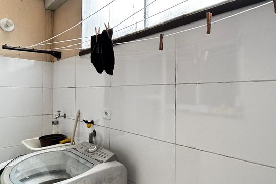 Área de Serviço de apartamento para alugar com 2 quartos, 89m² em Parque Oratório, Santo André