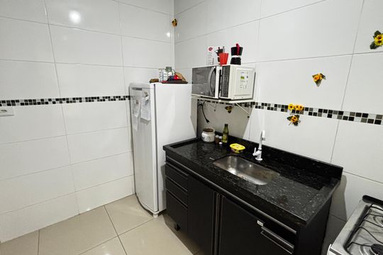 Cozinha de apartamento para alugar com 2 quartos, 89m² em Parque Oratório, Santo André
