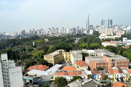 Vista de kitnet/studio para alugar com 1 quarto, 25m² em Pinheiros, São Paulo